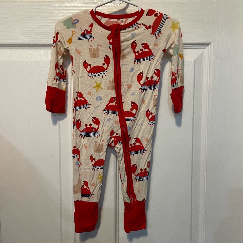 Little Sleepies Beach Buddies Zippy 0-3 Months – Retired Print